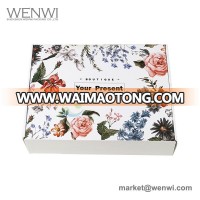 Cheap price printing logo tuck top paper corrugated box