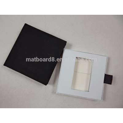 High quality stylish USB Box /holder in black fabric