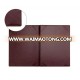 2017 High Quality Handmade Custom Promotional Leather Certificate Cover Holder a4 hard cover file folder